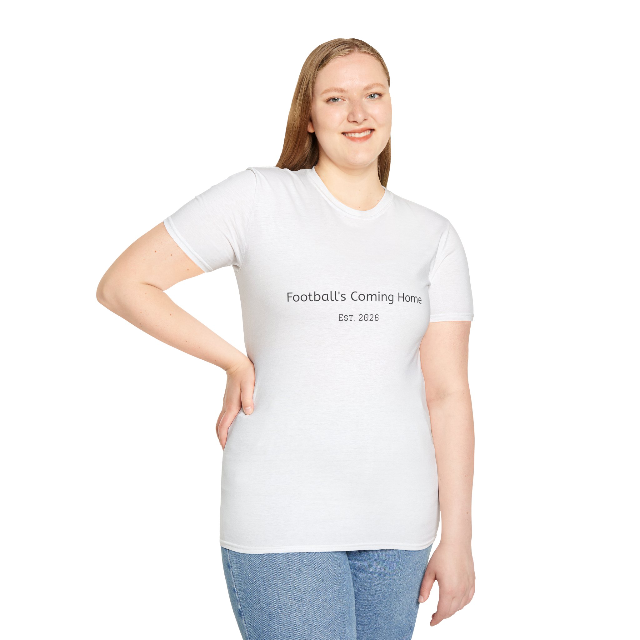 Football's Coming Home T-Shirt — Est. 2026 Vintage Soccer Fan Tee Various Colours - Image 3