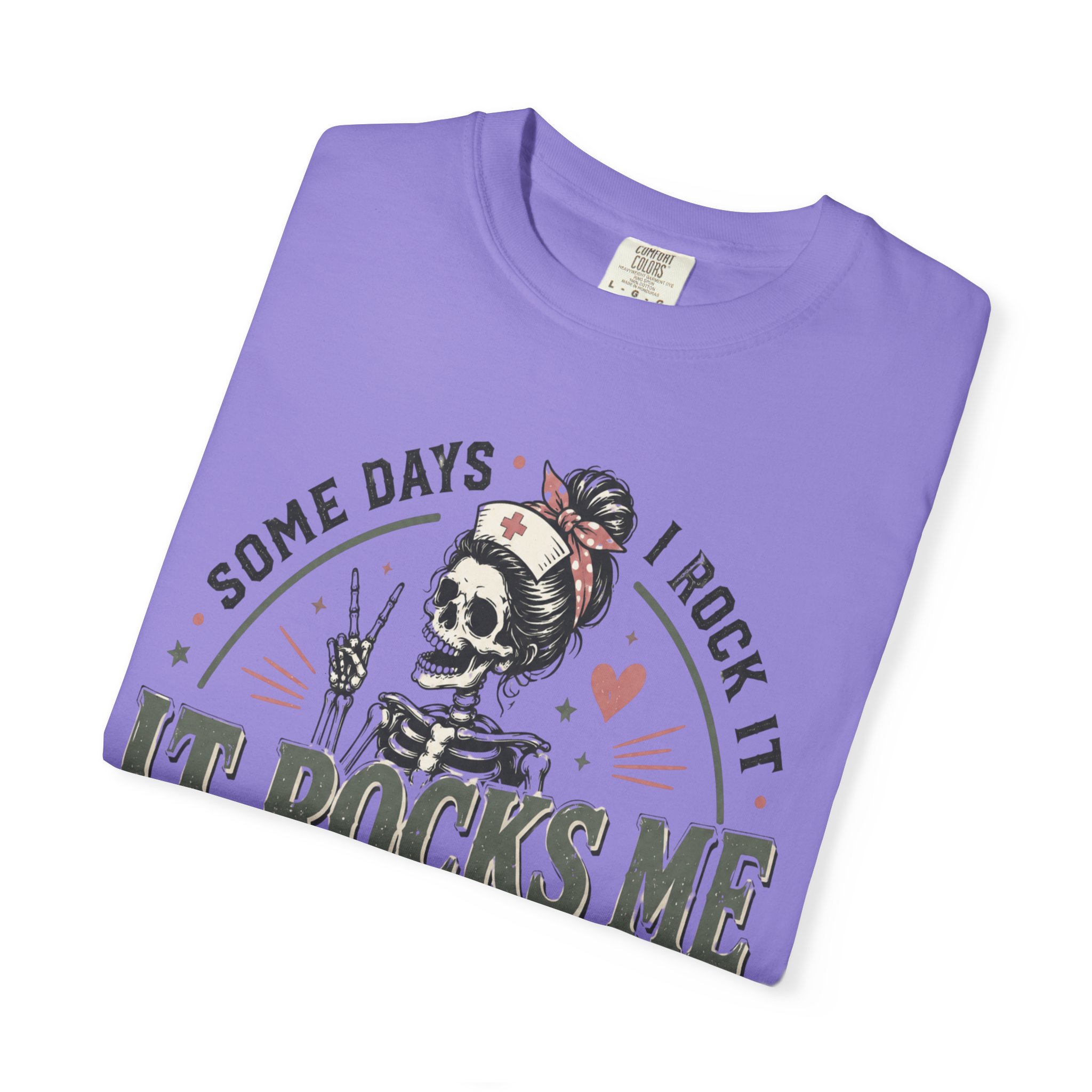 Some Days I Rock It Nurse Practitioner Shirt, Funny NP T-Shirt, Nurse Practitioner Gift, Skeleton Nurse Tee, Healthcare Worker Graphic Shirt - Image 28