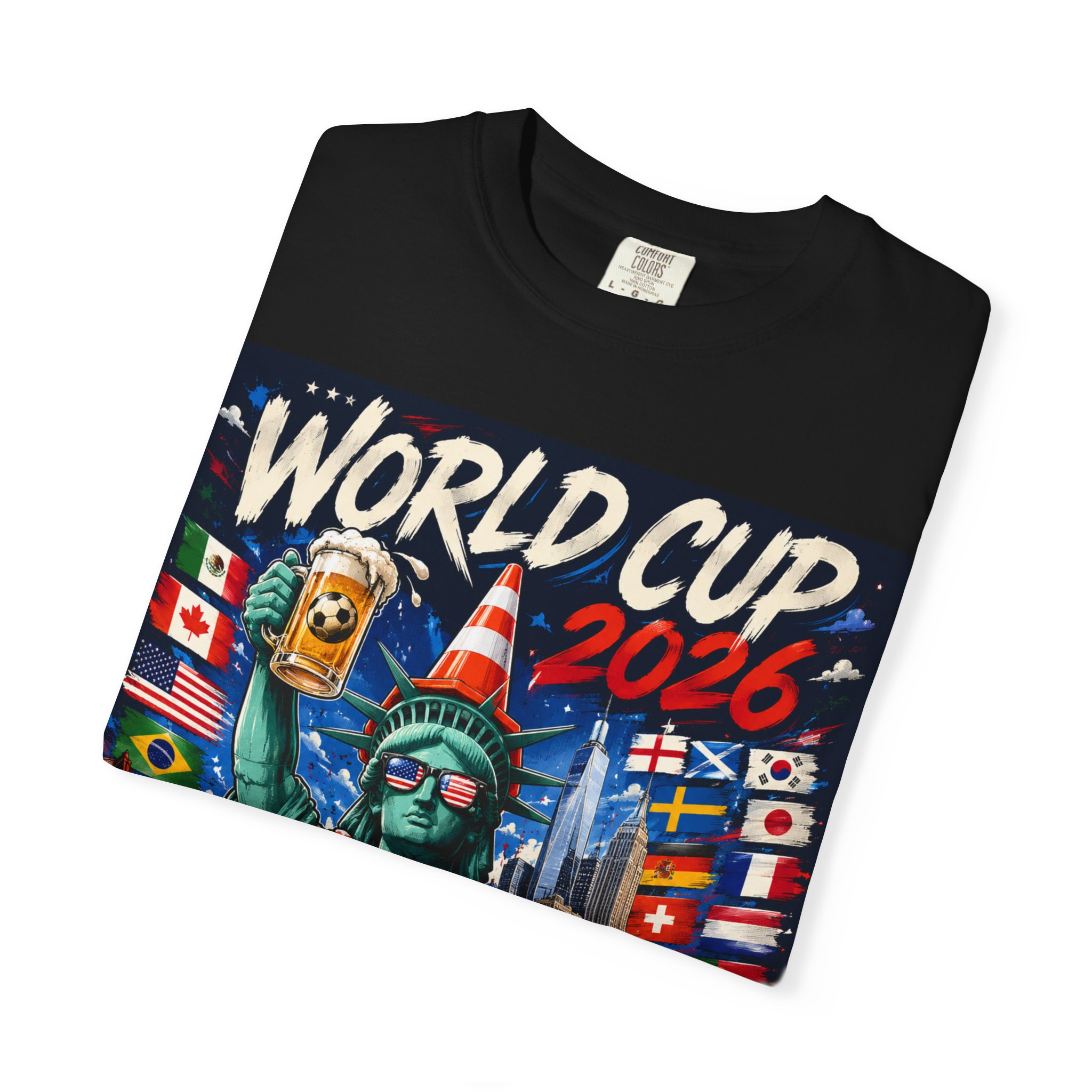 World Cup 2026 T-Shirt - Statue of Liberty Soccer Fan Tee - Image 51