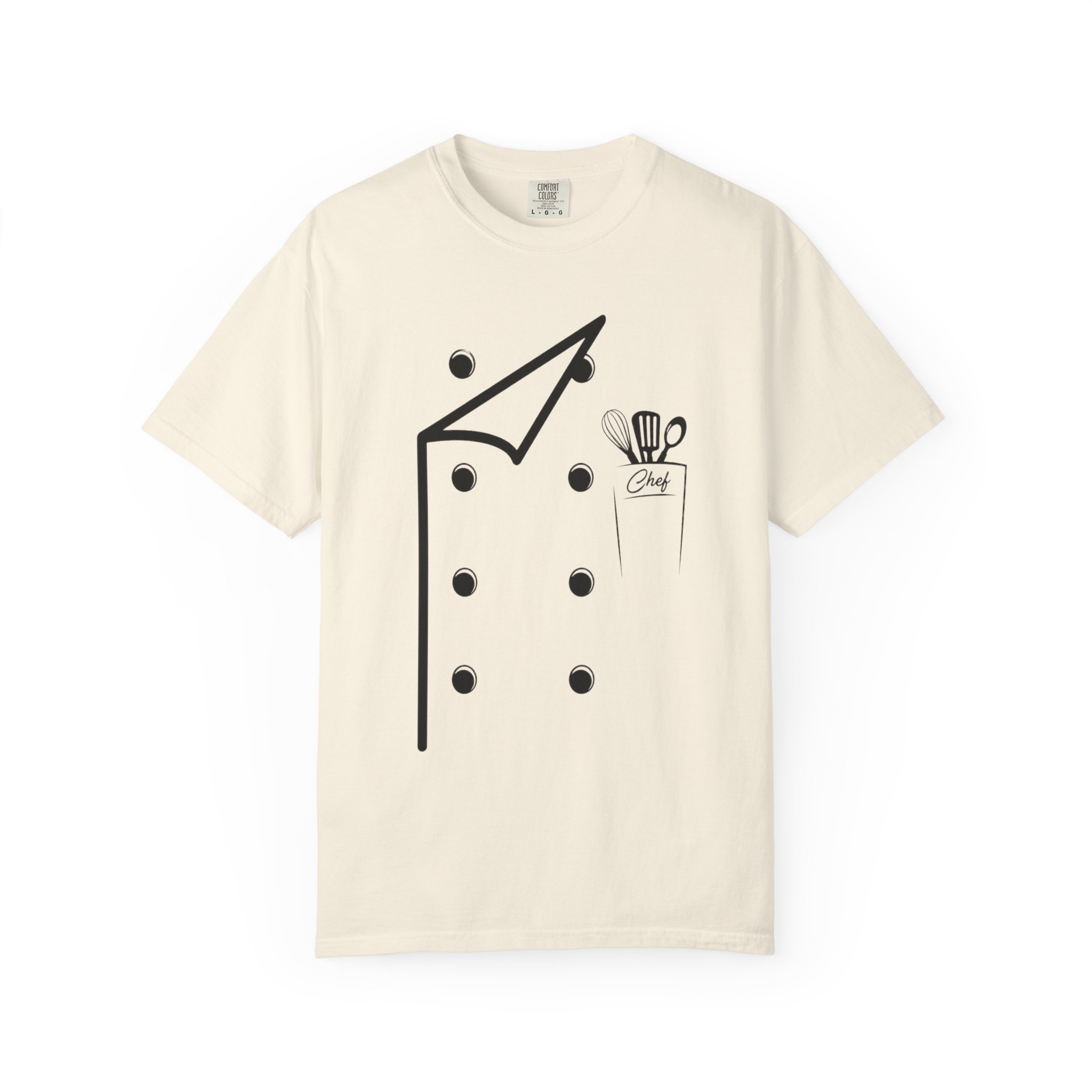 Chef uniform shirt, line cook shirt, kitchen staff tee, Many Colours - Image 6