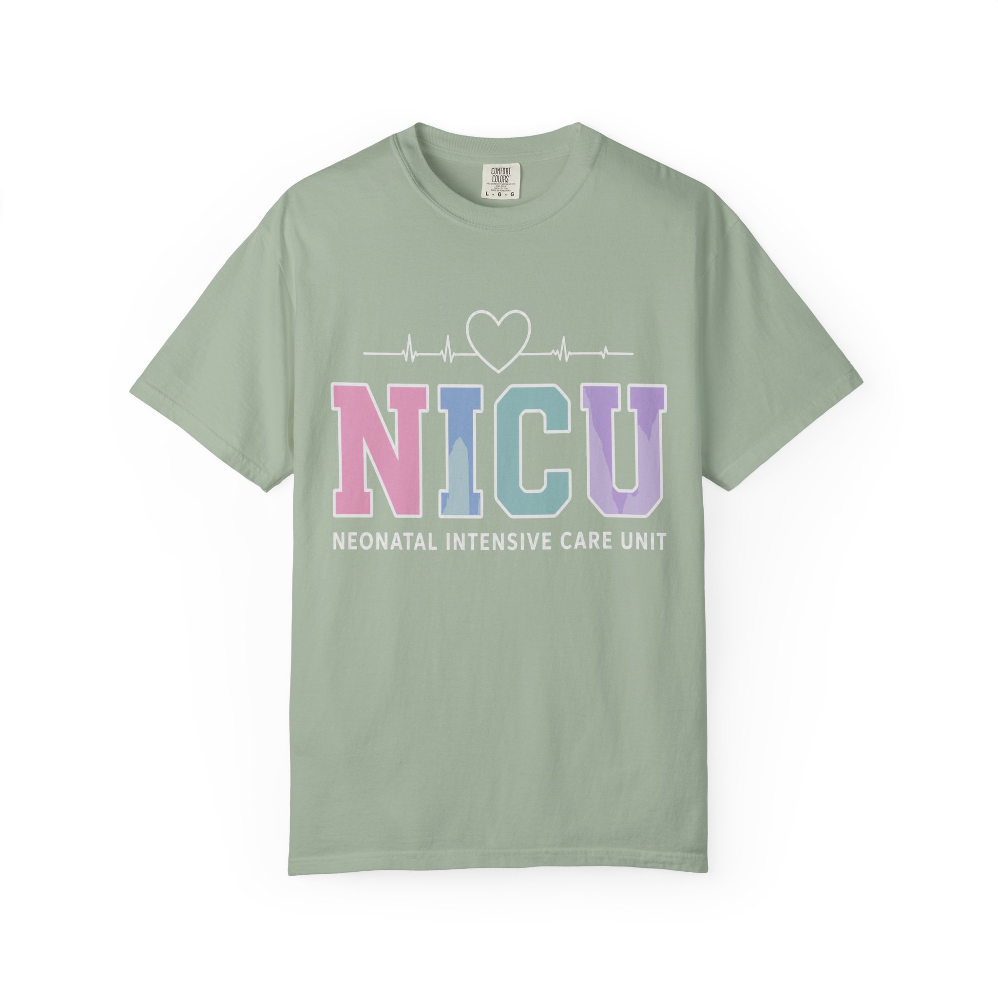 NICU Nurse Shirt - Neonatal Intensive Care Unit Comfort Colors Graphic Tee - Image 6