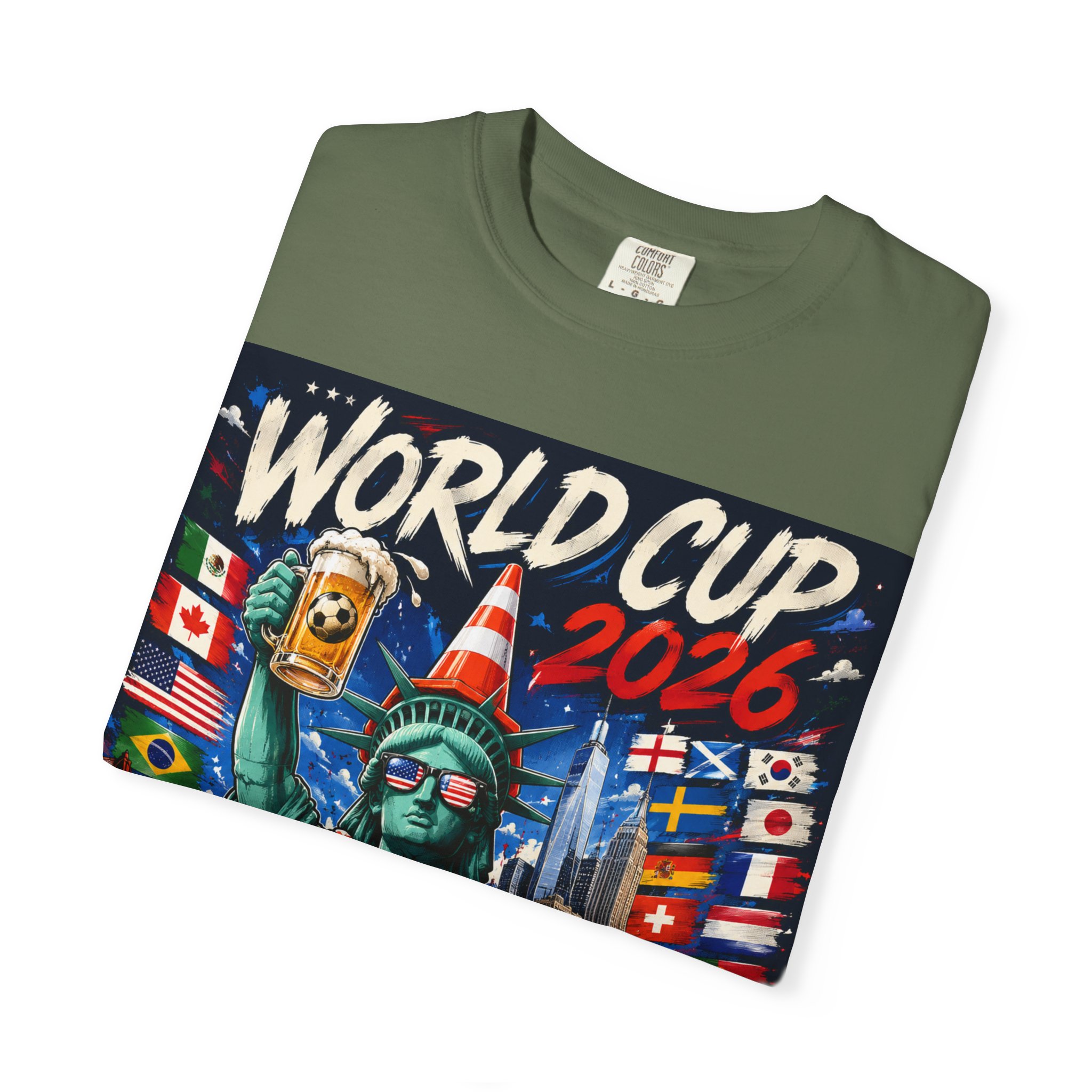 World Cup 2026 T-Shirt - Statue of Liberty Soccer Fan Tee - Image 39
