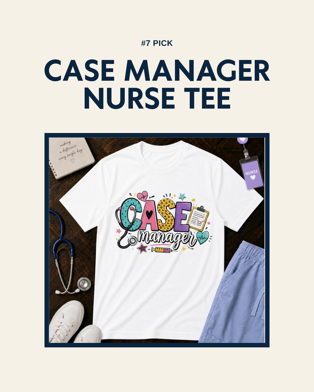 Case Manager Nurse t-shirt design