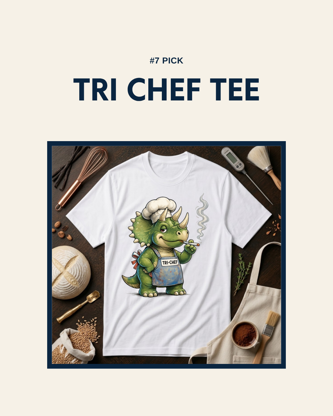 7. Tri Chef Tee, unaltered product photo