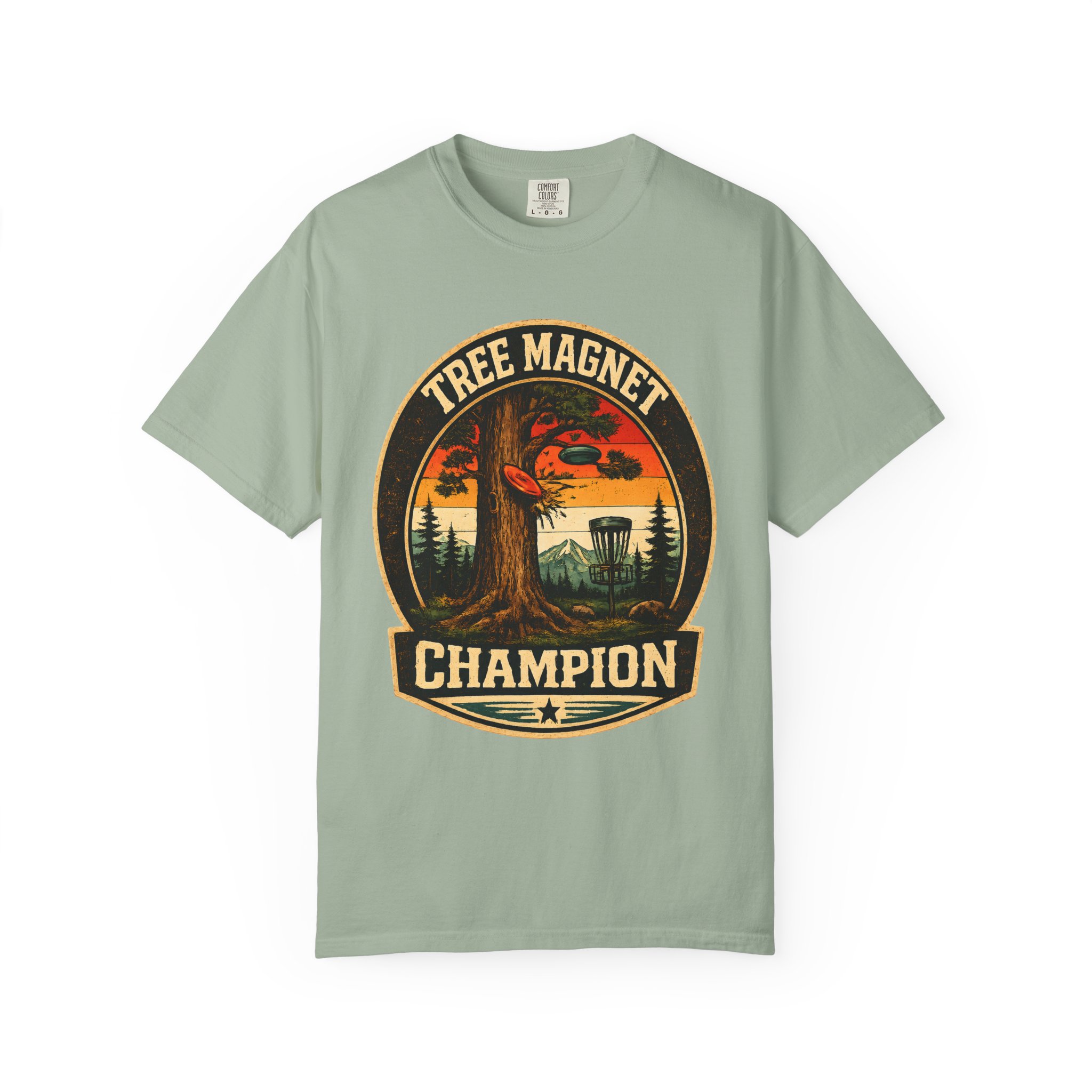 Tree Magnet Champion Disc Golf T-Shirt - Image 9