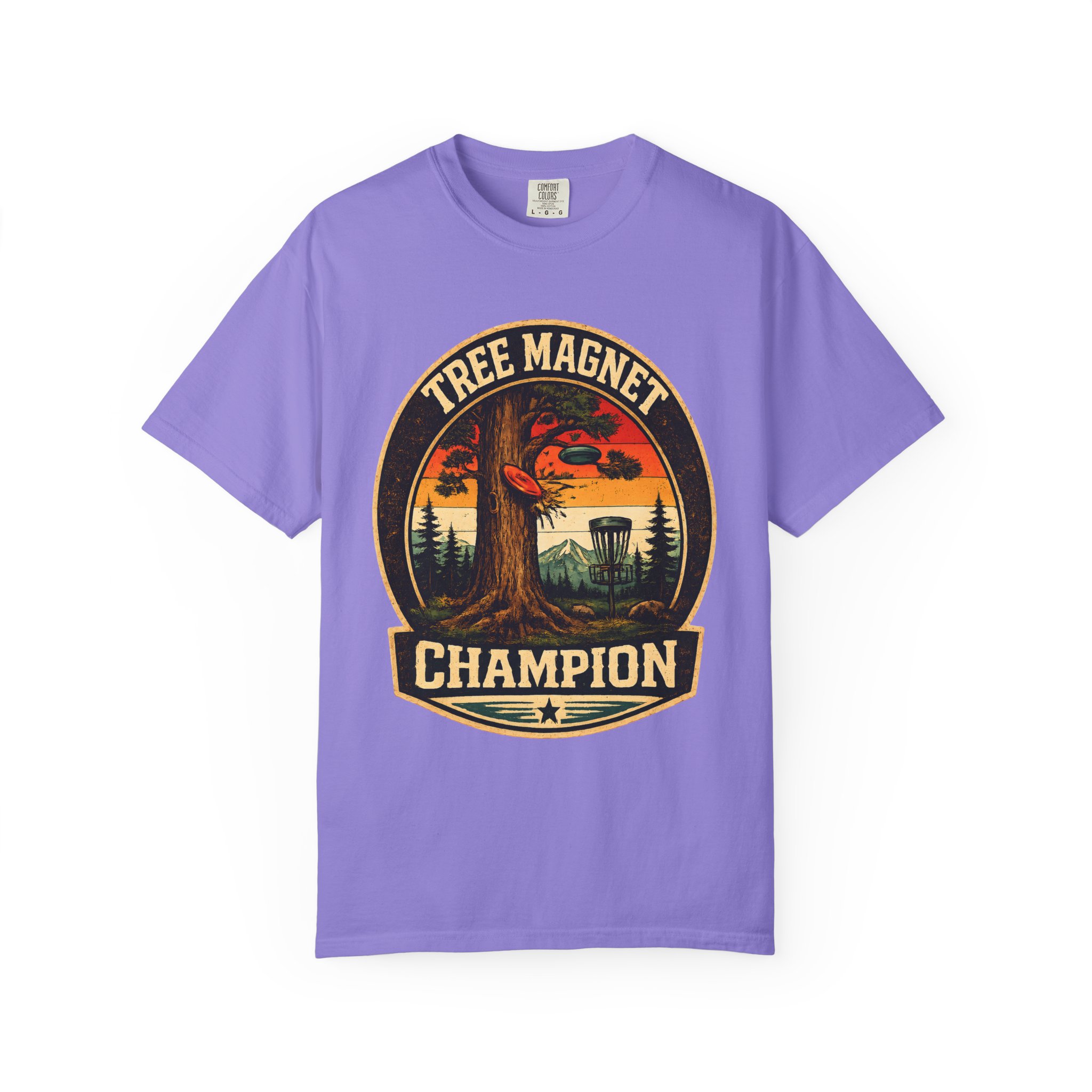 Tree Magnet Champion Disc Golf T-Shirt - Image 18