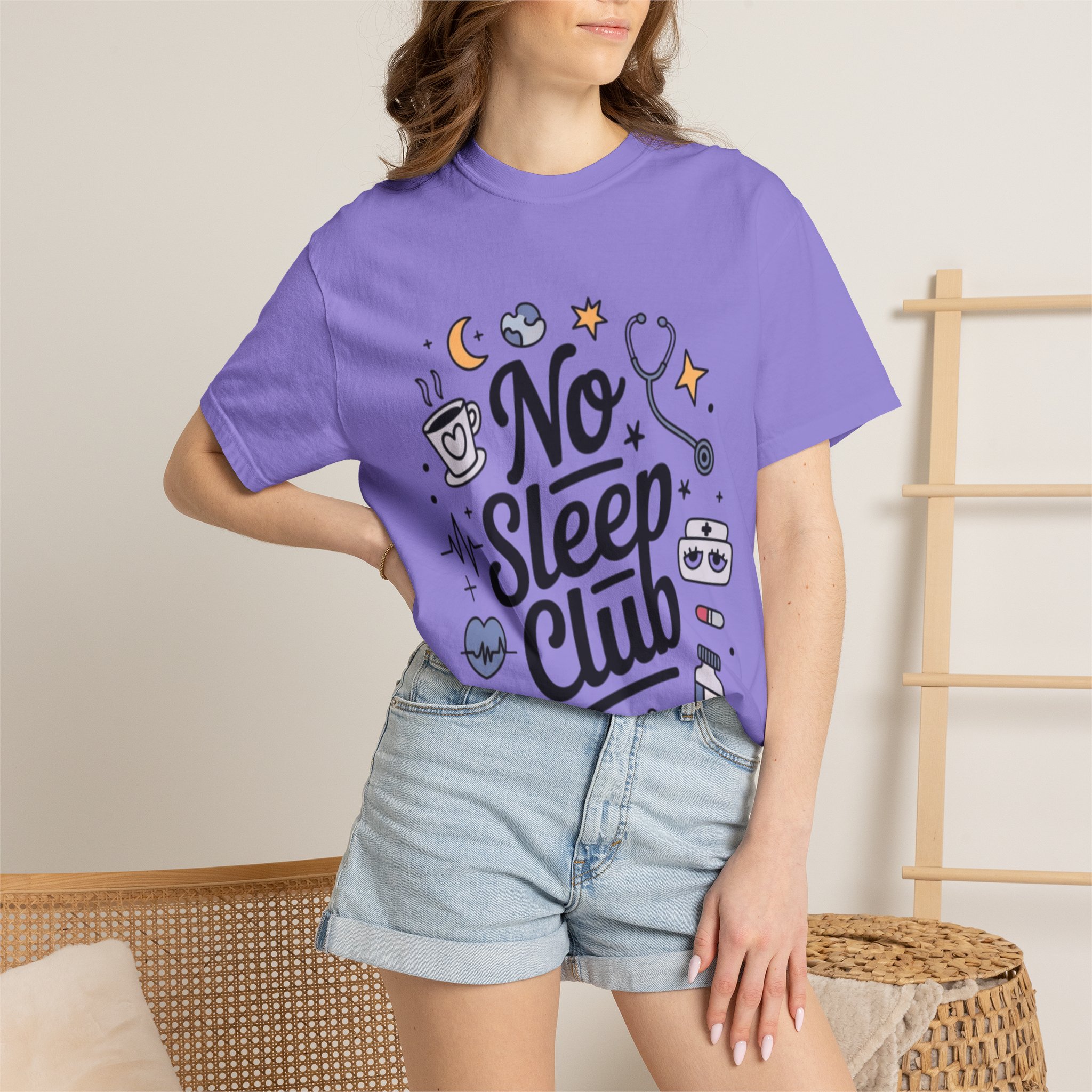 No Sleep Club T-Shirt - Image 12