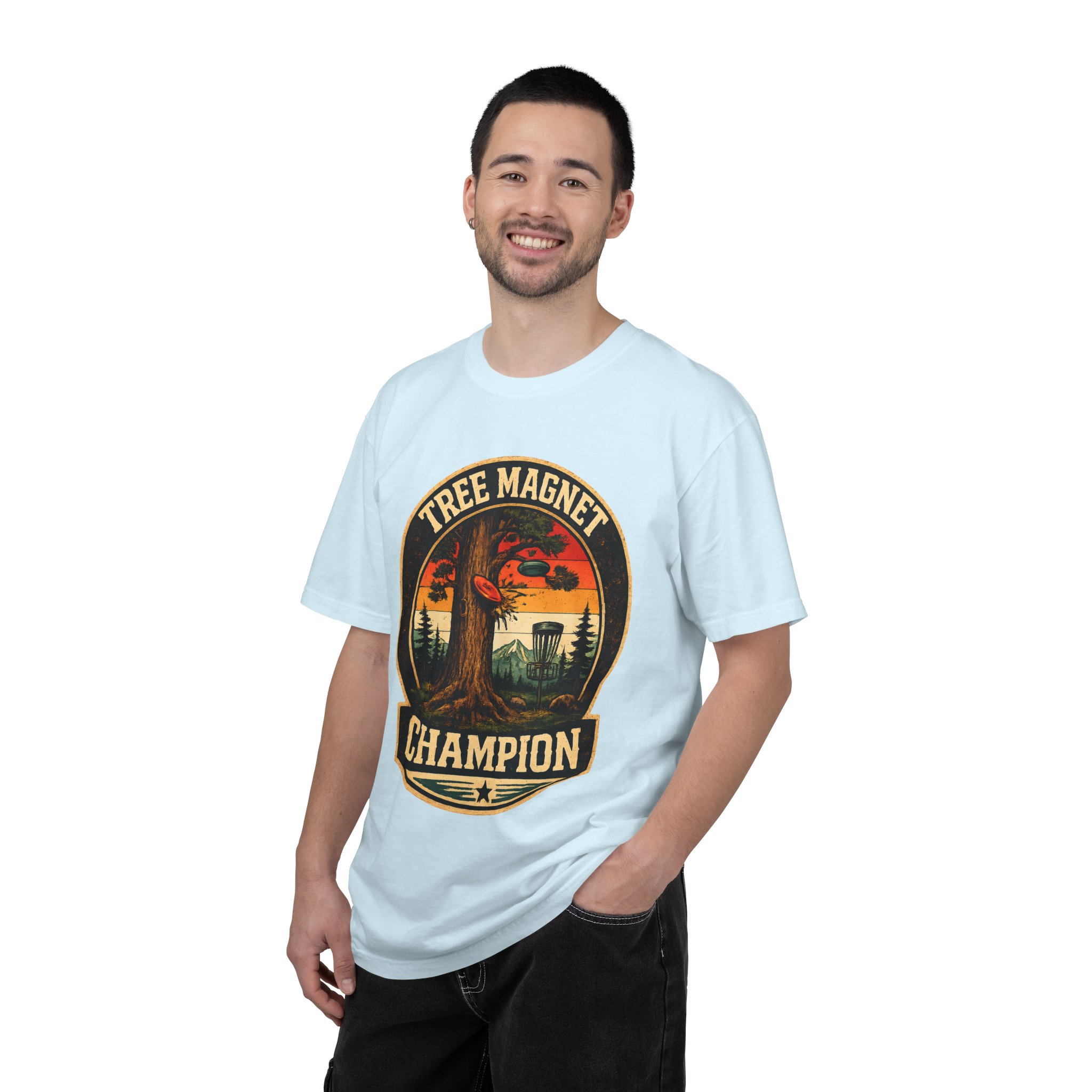 Tree Magnet Champion Disc Golf T-Shirt - Image 14
