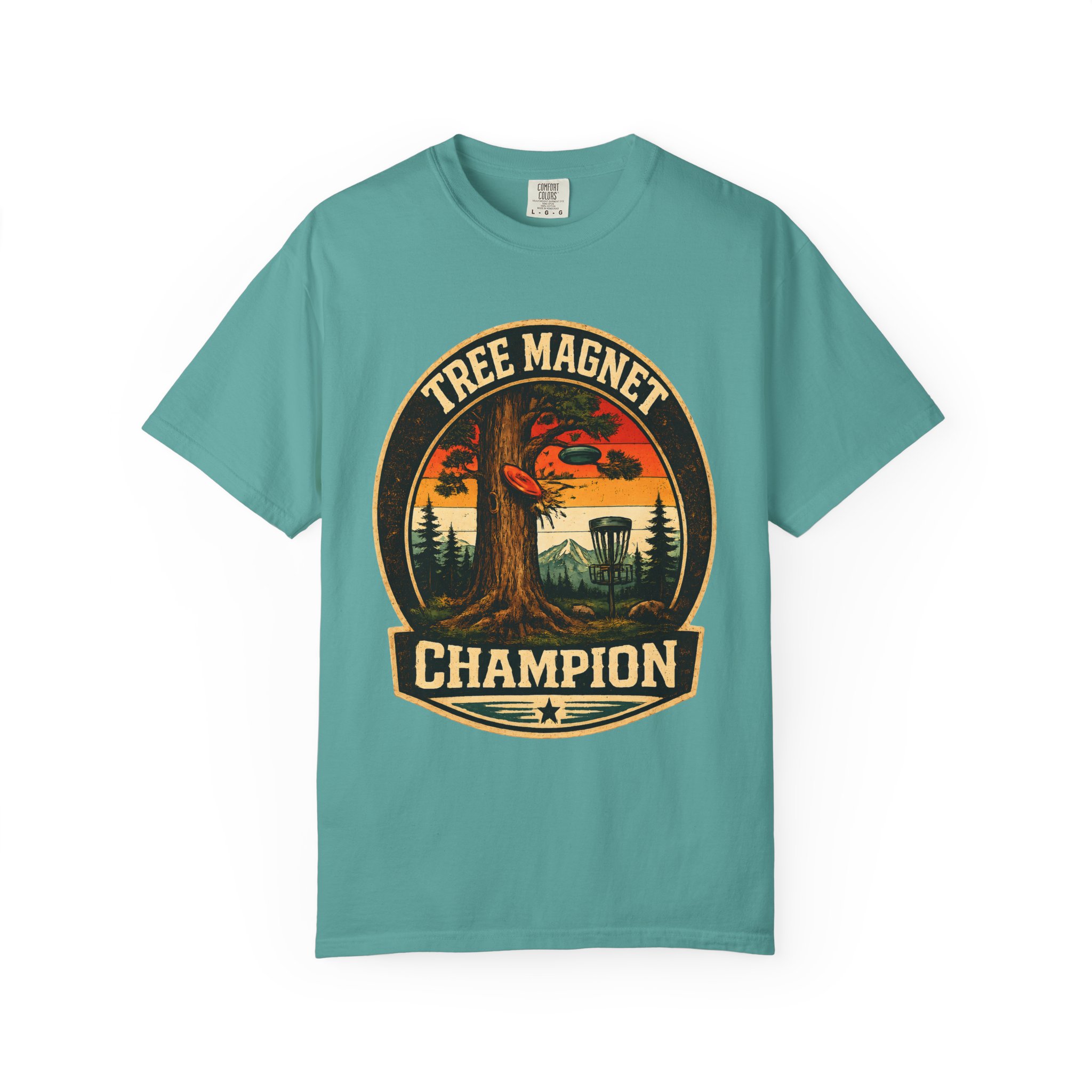 Tree Magnet Champion Disc Golf T-Shirt - Image 12