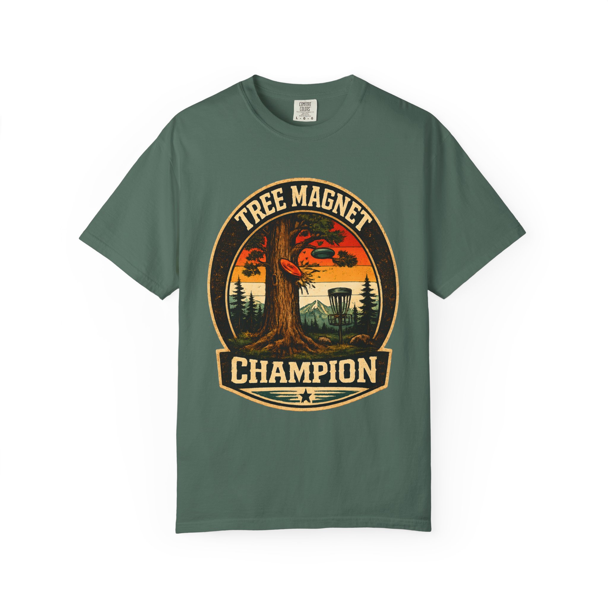 Tree Magnet Champion Disc Golf T-Shirt - Image 11
