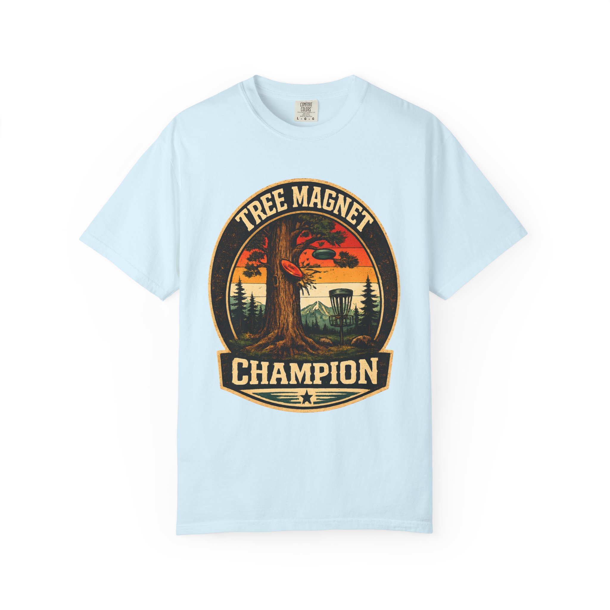 Tree Magnet Champion Disc Golf T-Shirt - Image 13
