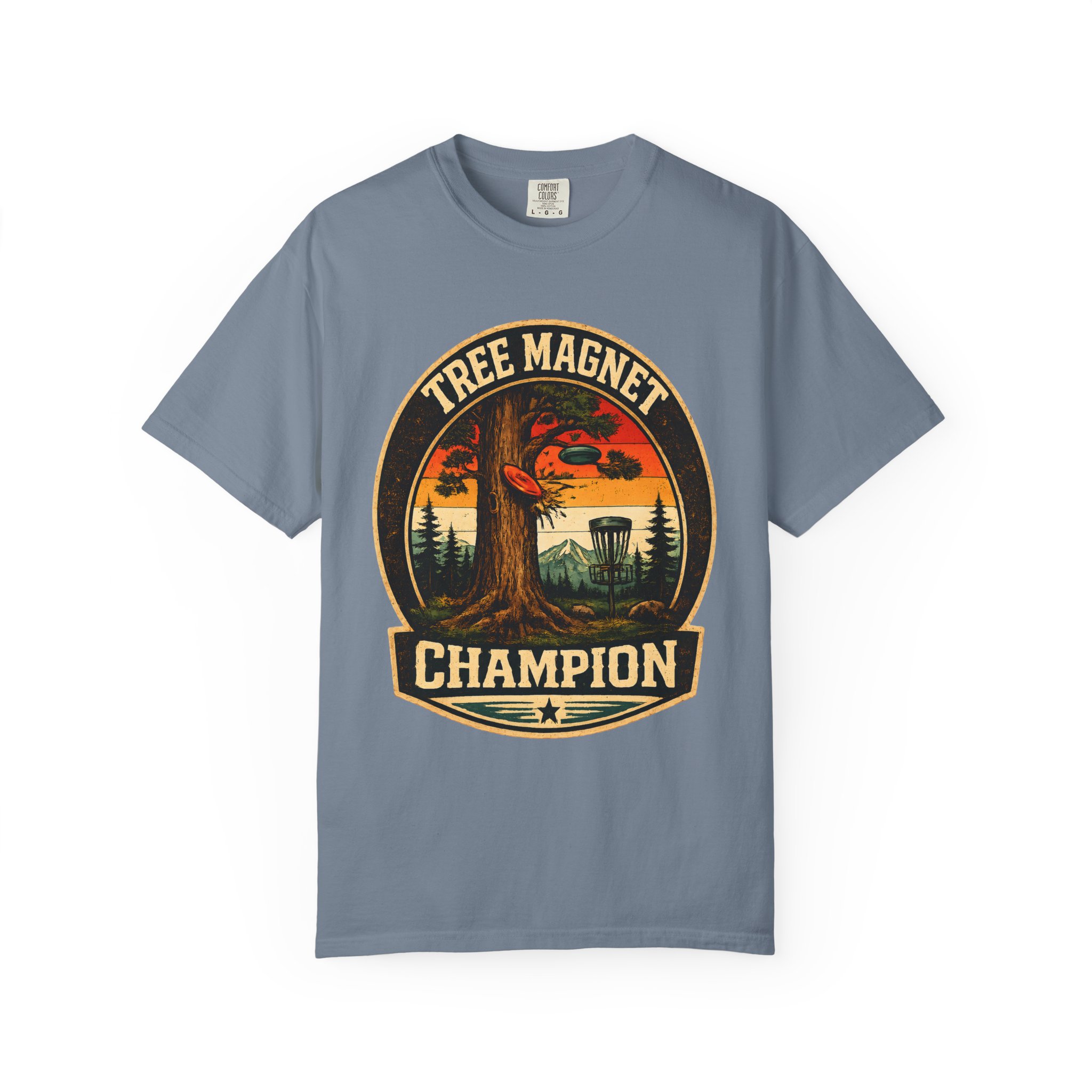 Tree Magnet Champion Disc Golf T-Shirt - Image 15