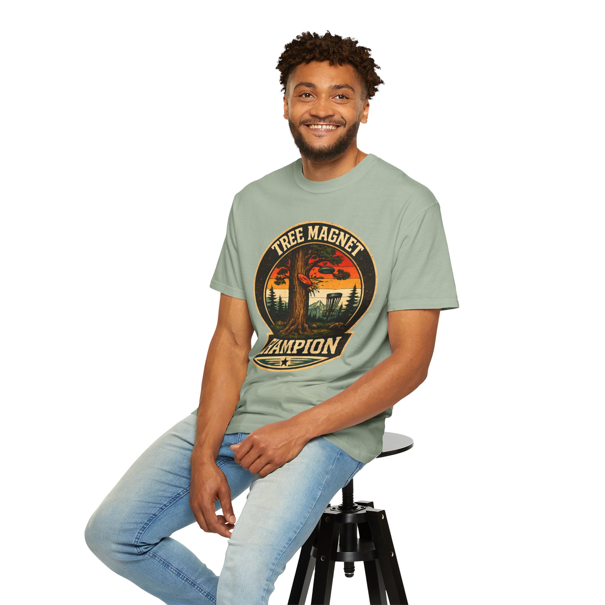 Tree Magnet Champion Disc Golf T-Shirt - Image 10